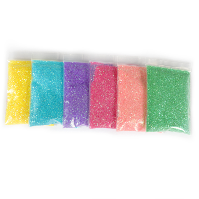 10 g/bolsa brillo de uñas polvo gradiente de polvo para esmalte de Gel UV DIY decoraciones de Arte de uñas azúcar purpurina inmersión de manicura