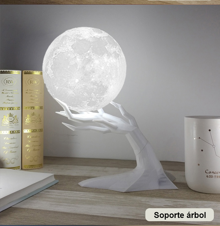 Humidificador de aire grande de 880ml difusor de Aroma de aceite esencial para el hogar 3d Led Luz de luna USB difusor de aromaterapia Envío Directo