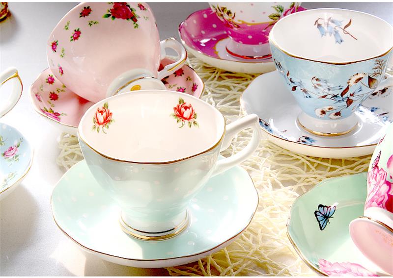 180ML hueso taza de café de china y el plato y cuchara divertido diseño de moda zakka tazas de café espresso taza de café europeo taza 180ML hueso taza de café de china y el plato y cuchara divertido diseño de moda zakka tazas de café espresso taza de café europeo taza