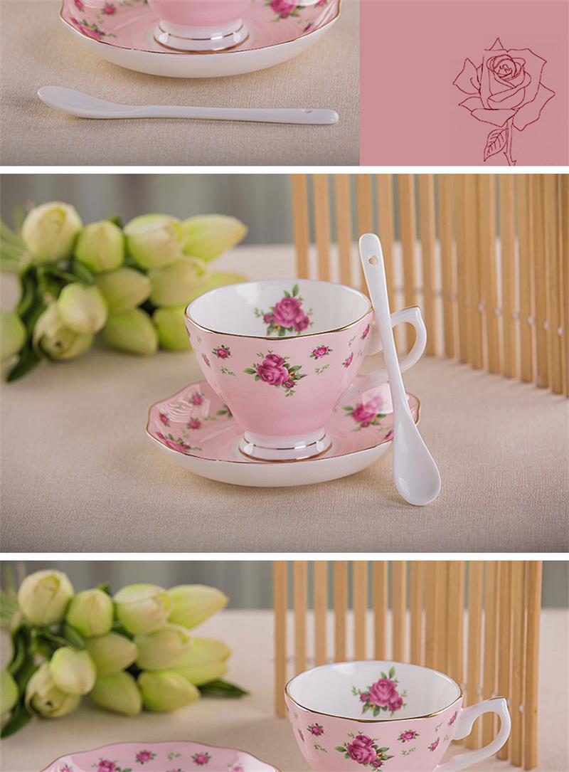 180ML hueso taza de café de china y el plato y cuchara divertido diseño de moda zakka tazas de café espresso taza de café europeo taza 180ML hueso taza de café de china y el plato y cuchara divertido diseño de moda zakka tazas de café espresso taza de café europeo taza