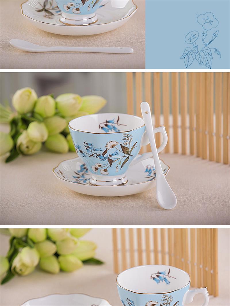 180ML hueso taza de café de china y el plato y cuchara divertido diseño de moda zakka tazas de café espresso taza de café europeo taza 180ML hueso taza de café de china y el plato y cuchara divertido diseño de moda zakka tazas de café espresso taza de café europeo taza