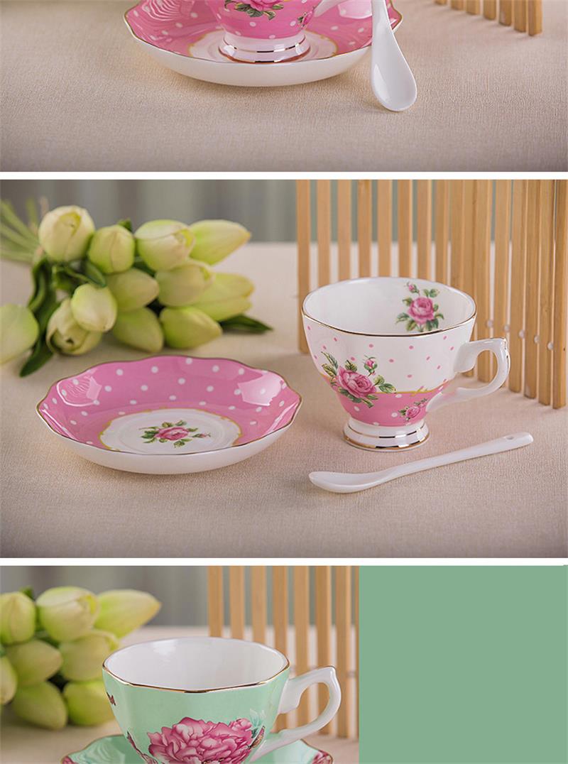 180ML hueso taza de café de china y el plato y cuchara divertido diseño de moda zakka tazas de café espresso taza de café europeo taza 180ML hueso taza de café de china y el plato y cuchara divertido diseño de moda zakka tazas de café espresso taza de café europeo taza