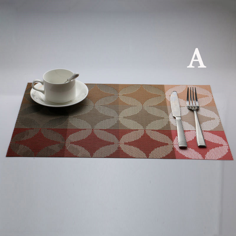 5 unids/set de manteles individuales para cena de mesa esteras conjunto de mesa tazón de servilleta de mesa de comedor bandeja mat regalo niños decoración de la Mesa 5 unids/set de manteles individuales para cena de mesa esteras conjunto de mesa tazón de servilleta de mesa de comedor bandeja mat regalo niños decoración de la Mesa