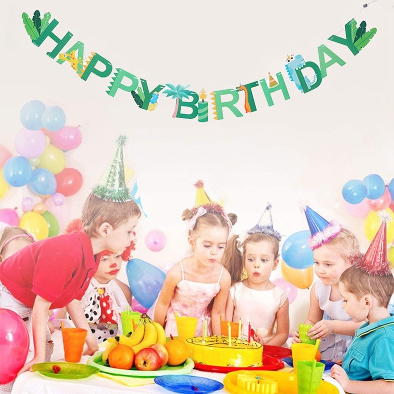 Staraise 16 Uds vajilla desechable dinosaurio tema plato de papel para fiesta/taza/servilleta para fiesta de bienvenida para el futuro bebé niños suministros de fiesta de cumpleaños