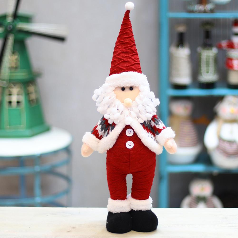 Decoraciones de muñecos de Navidad 2020 para el nuevo para el hogar, ornamento de árbol de Navidad, Reno innovador, muñeco de nieve, Papá Noel, muñecas grandes, regalo para niños