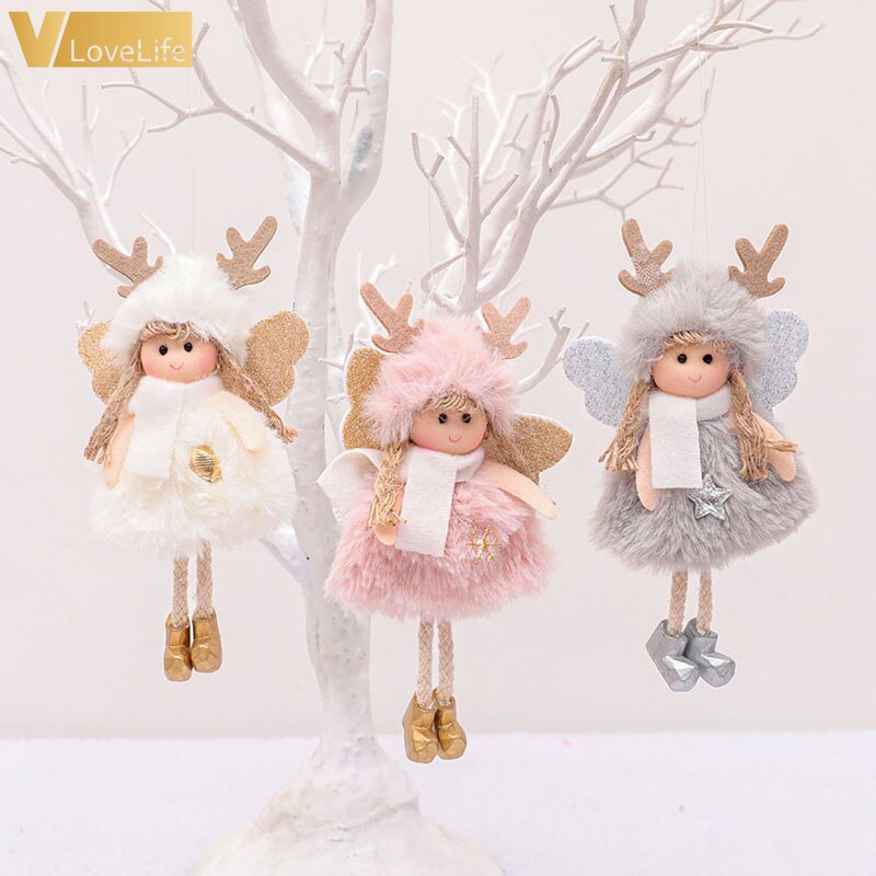 Falda de piel para decoración de árbol de Navidad, copo de nieve, árbol de Navidad, alta calidad, 2020