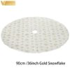 90cm Gold Snowflake