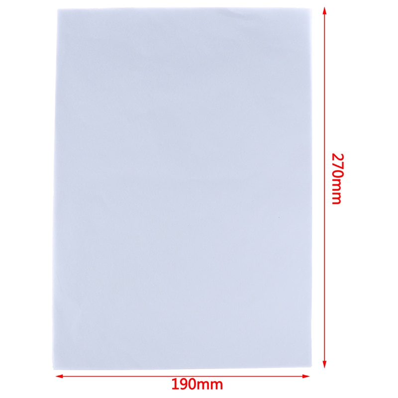 Papel de trazado translúcido para patrones, suministros para caligrafía, escritura, copia, hoja de dibujo, escuela y oficina, 100 Uds.