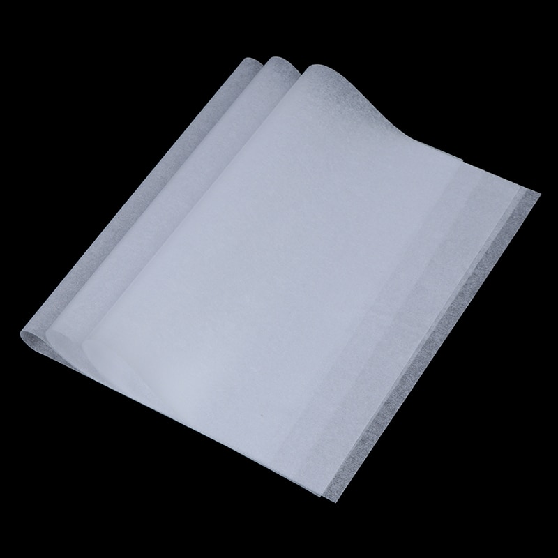 Papel de trazado translúcido para patrones, suministros para caligrafía, escritura, copia, hoja de dibujo, escuela y oficina, 100 Uds.