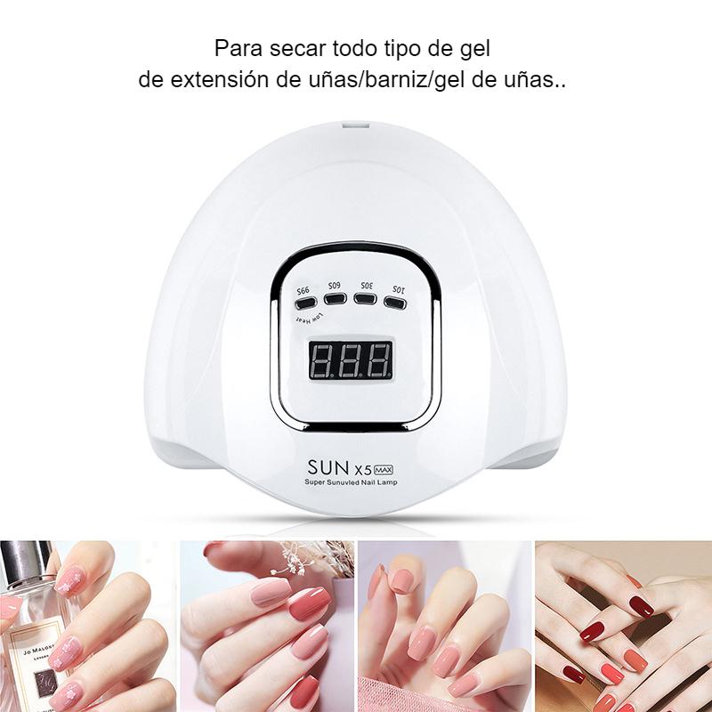 Secador de uñas de 90/72/36W, lámpara LED para curar todo tipo de Gel UV/esmalte/barniz con temporizador, Sensor automático, todas las herramientas de manicura/pedicura